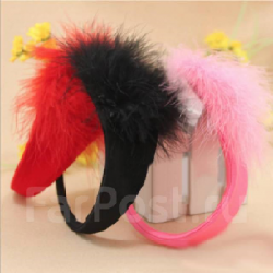 C-thong with fluff