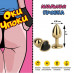 Anal sleeve gold heart S