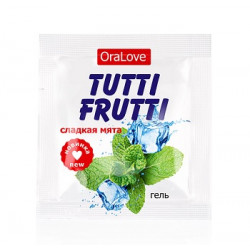 Гель TUTTI-FRUTTI СЛАДКАЯ МЯТА одноразовая упаковка