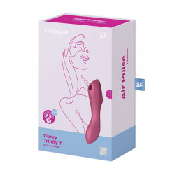 Vacuum Stimulator with Vibration Satisfyer Curvy Trinity 3