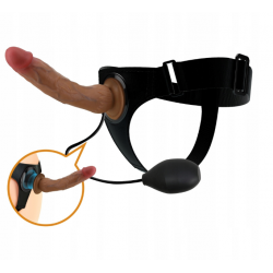 Strap-on suction cup with cumshot Pretty Love Kyton