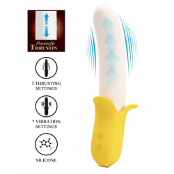 Vibration Massager for G-Spot Pretty Love Banana Geek