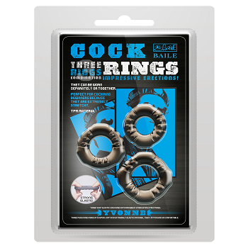  Купить COCK RINGS набор эрекционных колец