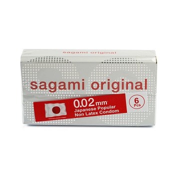 Презервативы SAGAMI ORIGINAL 0.02 (6шт)