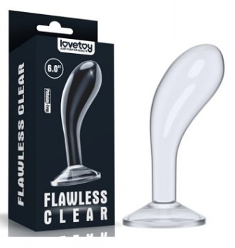 Купить анальную втулку Flawless Clear Prostate Plug 6.0