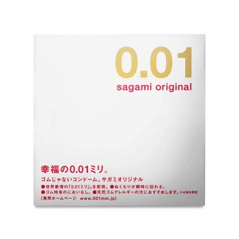 Купить самые тонкие презервативы SAGAMI 0.01