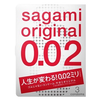 Презервативы SAGAMI ORIGINAL 0.02 (3шт)